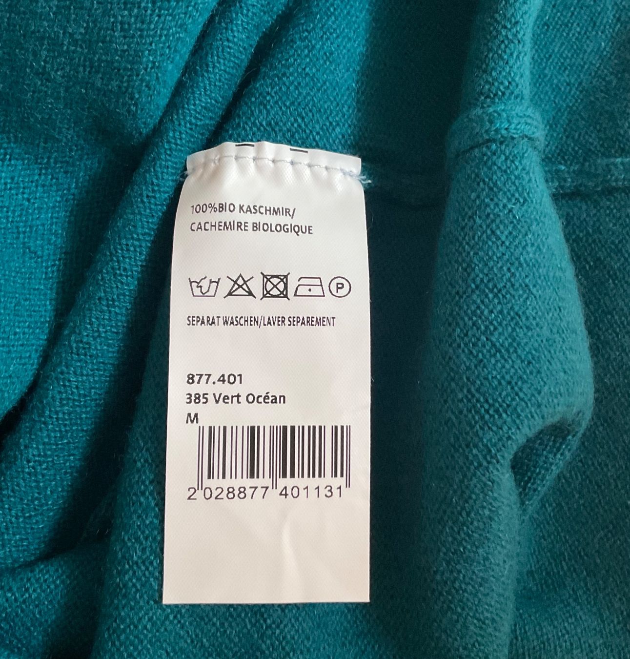 Manor Maglioni & Felpe: Pull col roulé MANOR en cachemire bio, taille M – Nuovo e nell'imballaggio originale da Corseaux venduto da Mililaforet75 5
