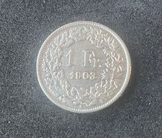 1 Franken Silber 1903 Vorz - Unz