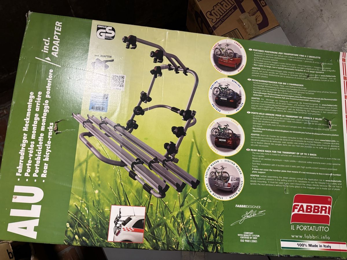 Travi: Fahrradträger Heckmontage – Usato da Rumisberg venduto da Babyl0n