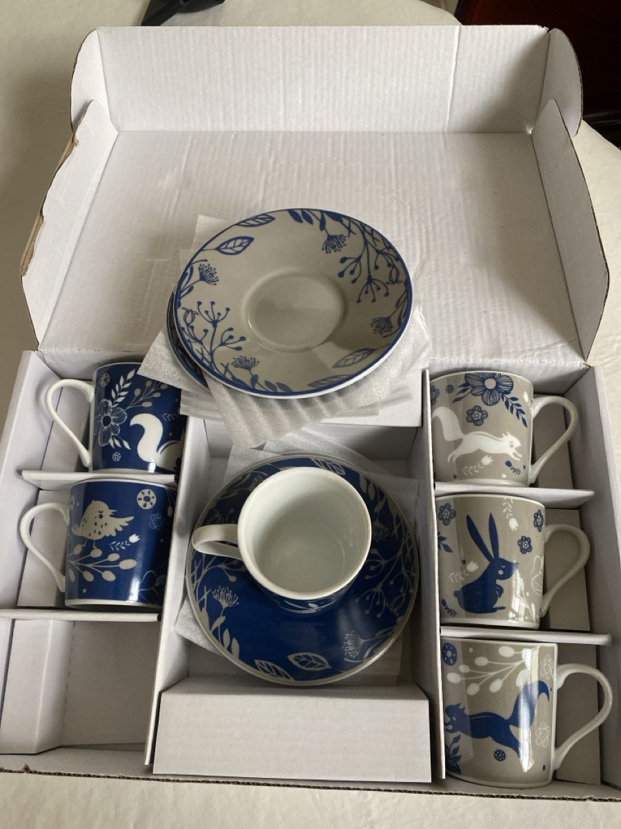 Tazze: Set 6 tazzine da caffè – Nuovo e nell'imballaggio originale da Monte Carasso venduto da chi_design 2