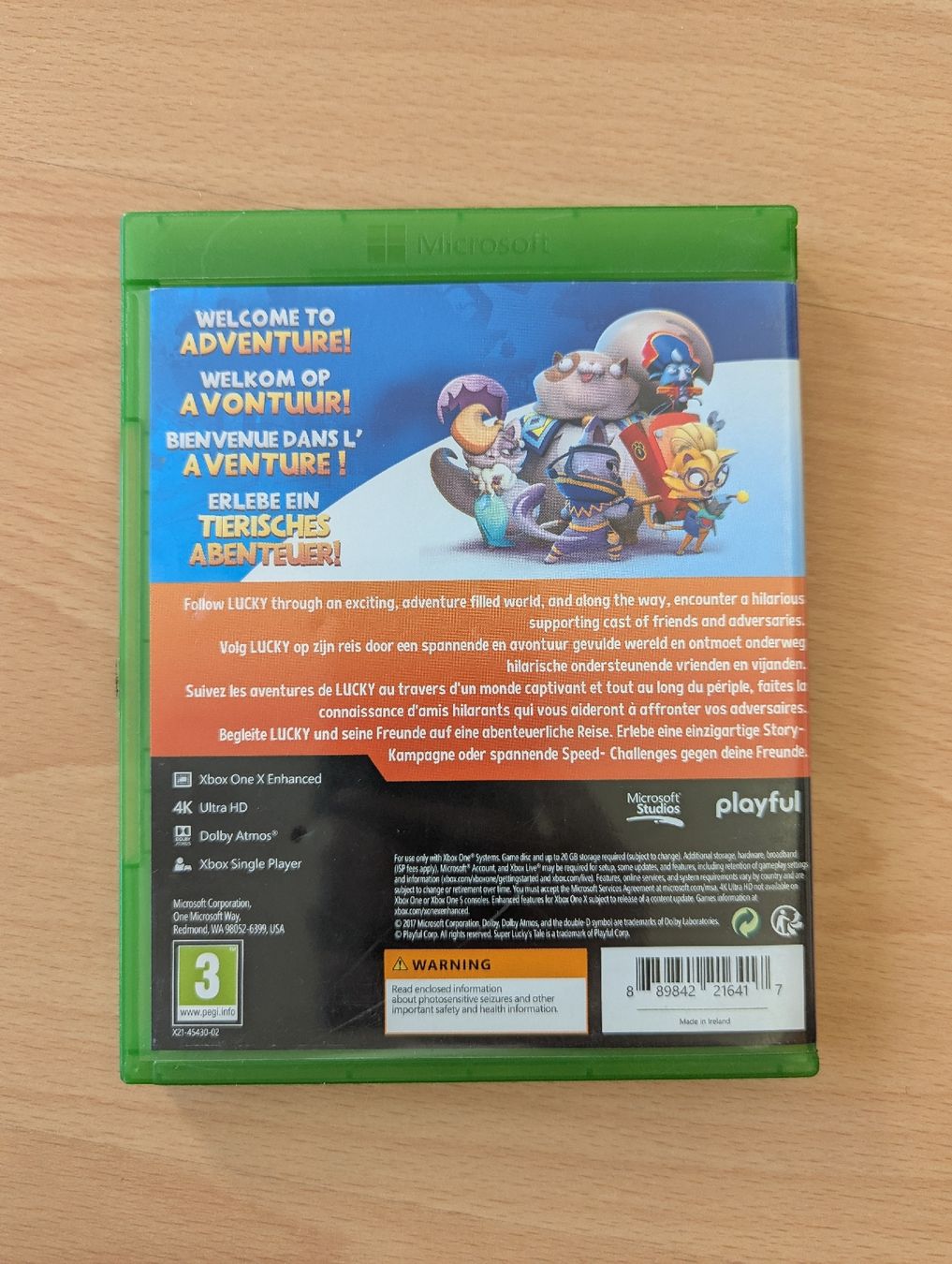 Giochi: Super Lucky's Tale - Xbox One 4K HUD Game – Usato da Biel/Bienne venduto da Soupape50 1