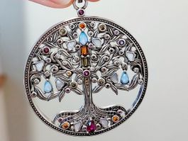 Anhänger Baum der Träume Silber 925