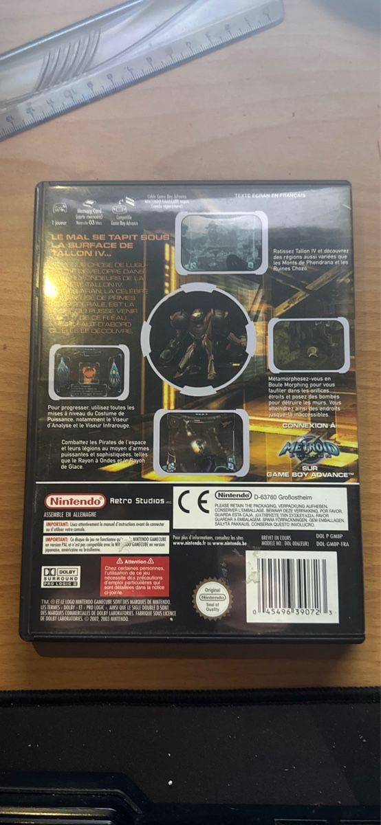 Nintendo Giochi: Metroid Prime Gamecube complet – Usato da Lausanne venduto da sauvezretrogames 1
