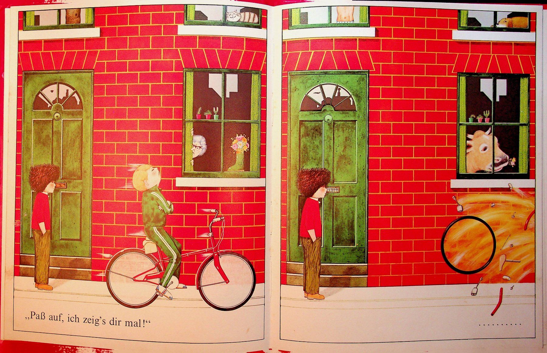 Libri: Anthony Browne Tim und Tom Herder© 1981 – Usato da Reitnau venduto da Zaomir 3