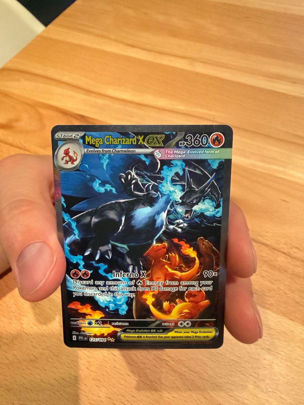 Pokémon Sammelbilder & Trading cards: MEGA CHARIZARD X EX SPECIAL ILLUSTRATION RARE PFL 125 – Neu (gemäss Beschreibung) aus Suhr von manu.bv 3