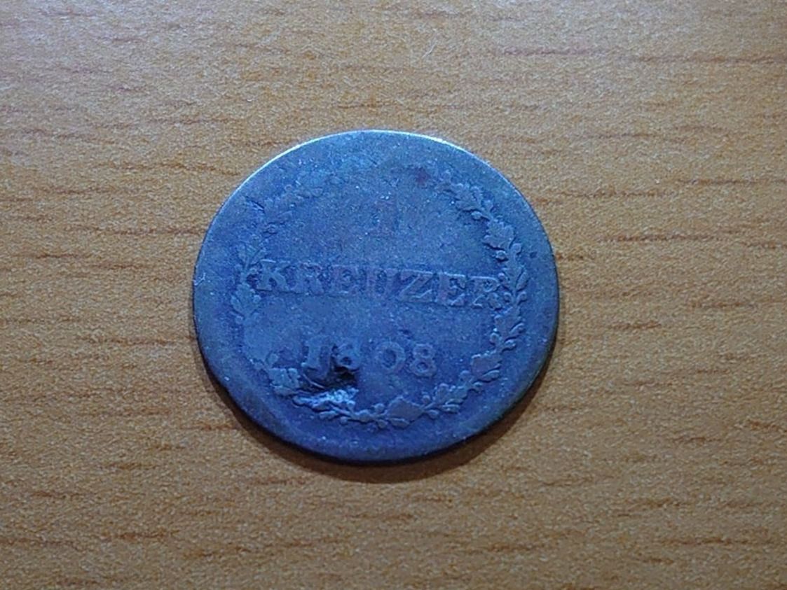 Tutti le monete: Thurgau: 1 Kreuzer 1808 – Usato da Pfungen venduto da Aguti77 1
