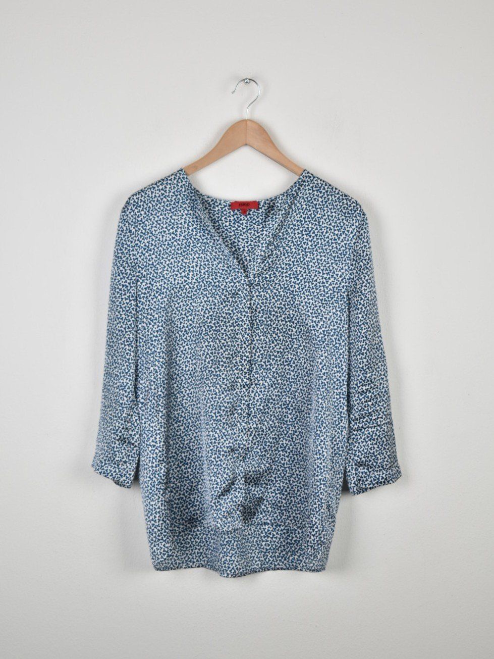 Hugo Boss Camicette: Hugo Boss Bluse, Gr.38, blau/weiss – Usato da Nürensdorf venduto da 2ND_STORY
