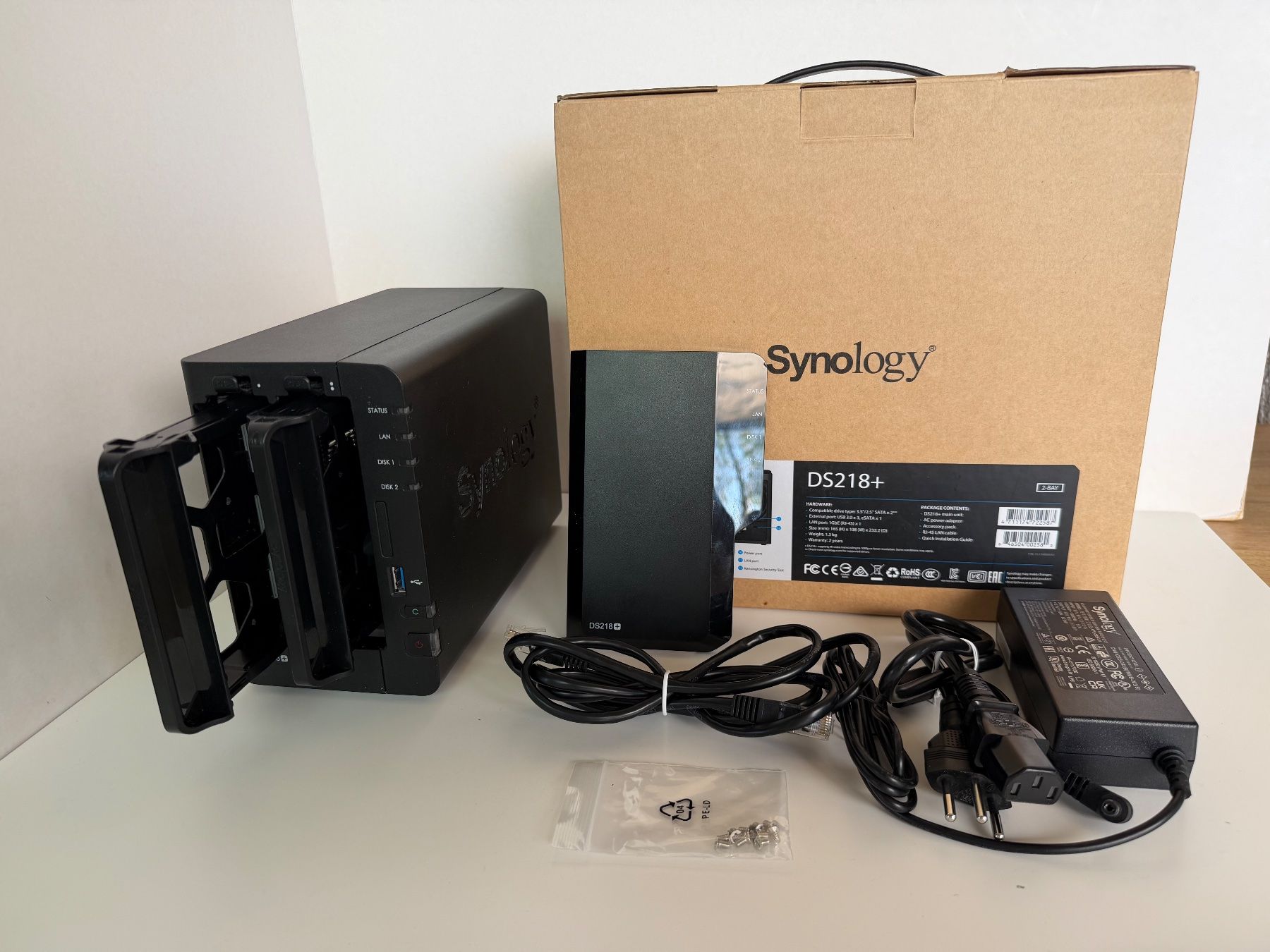 Synology Server: Synology NAS DS218+ (Ohne Harddisks) – Usato da Zollikerberg venduto da SmarterTec 3