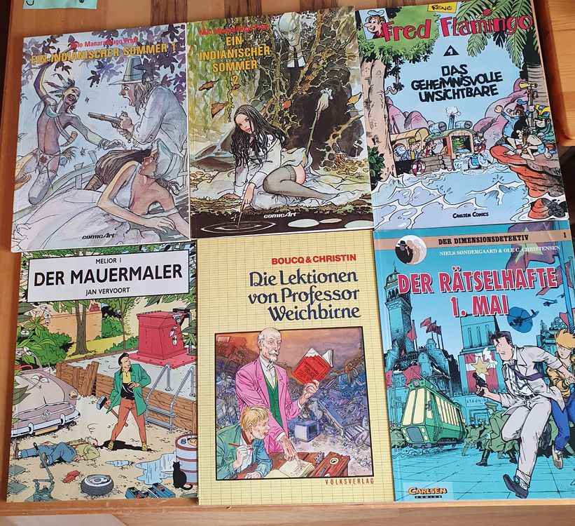 Comics Sammlung der extra Klasse, aus den 80er J. ab 1. Kaufen auf