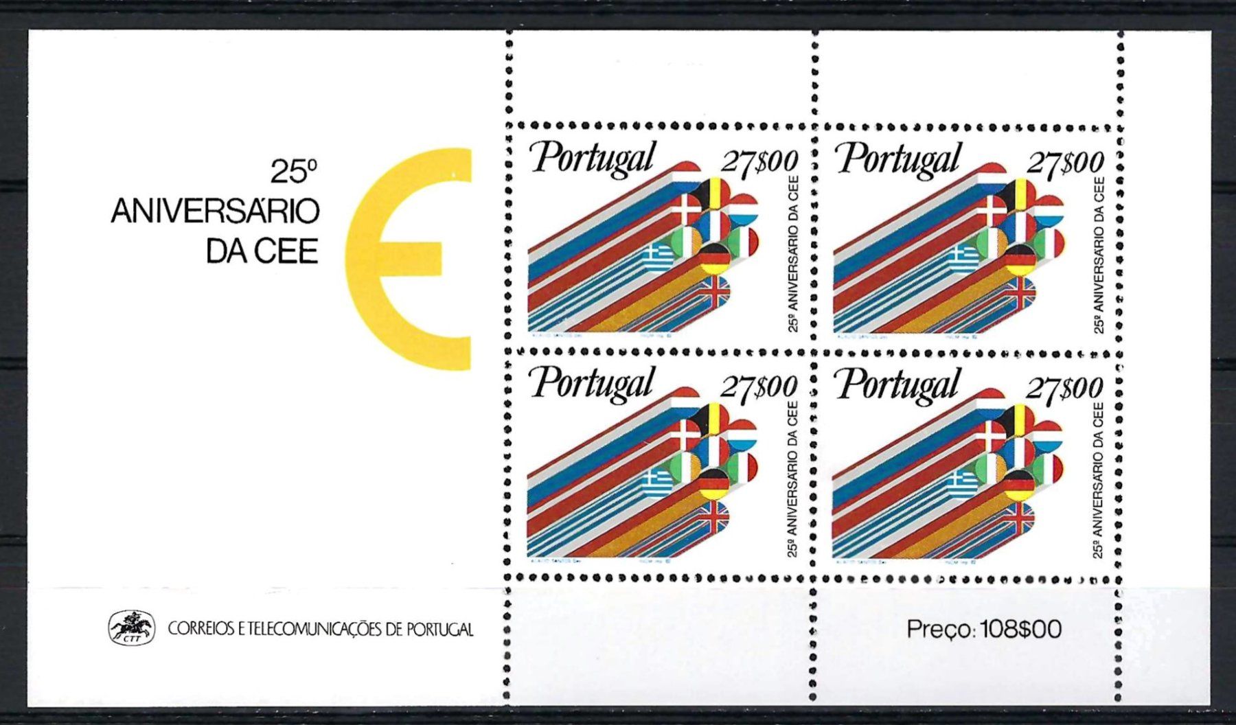Tutti i francobolli: Portugal 1982 block – Nuovo (secondo la descrizione) da Laupersdorf venduto da Rc.Jb
