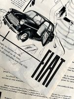 Fiat 600 & 1100 - Alte Werbungen / Anciennes publicités 1955