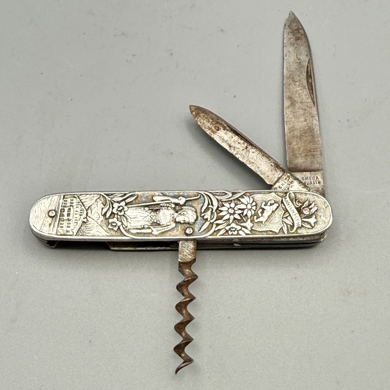 Solingen Taschenmesser: Altes Sackmesser Kanton Bern Omega Solingen – Gebraucht aus Ueberstorf von Brocandi 3