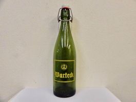 alte Bierflasche BRAUEREI WARTECK BIER BASEL 1956 BÜLACH