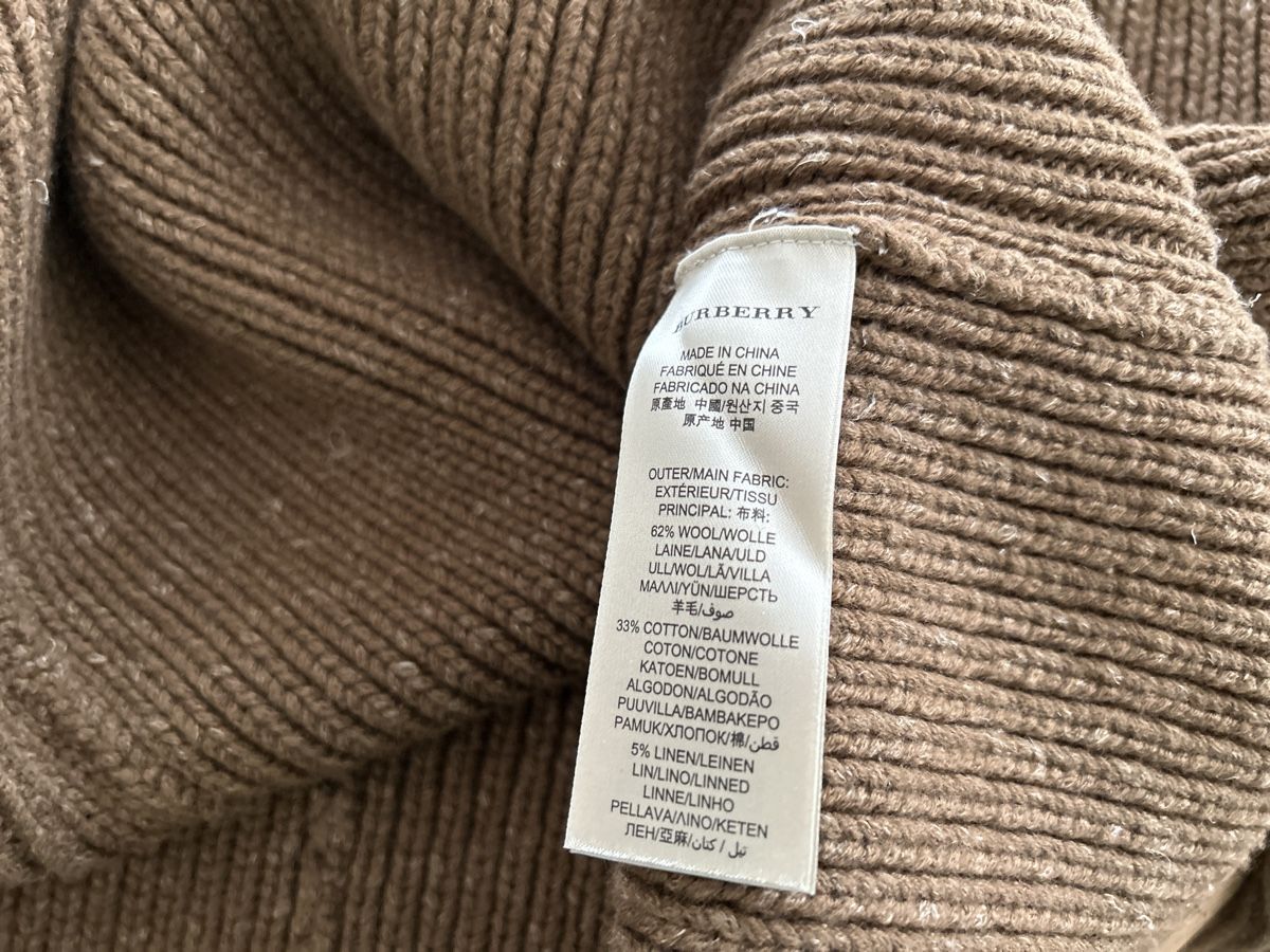 Burberry Maglioni & Felpe: Burberry Brit Wollpullover Grobstrick Gr. M braun – Nuovo (secondo la descrizione) da Rupperswil venduto da Birke11 6