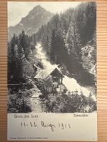 Antike Ansichtskarte, SCHWEIZ, Lenk, Simmenfälle