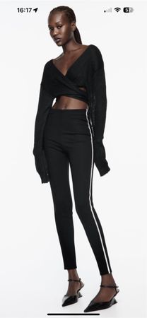 Leggings mit Strass Zara Neu (L)