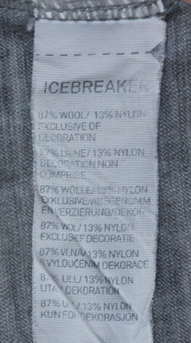 Icebreaker Top: Ärmelloses, hellgraues Shirt/Top von Icebreaker – Usato da Niederhasli venduto da littledrop 3