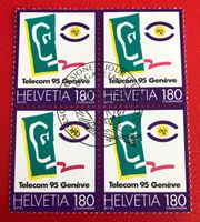 4 er Block Nr.885 mit Vollstempel Bern