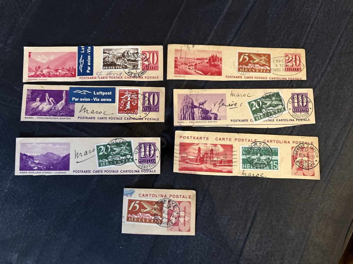 Tous les timbres: Timbres suisse – D'occasion à Carouge GE par irma016