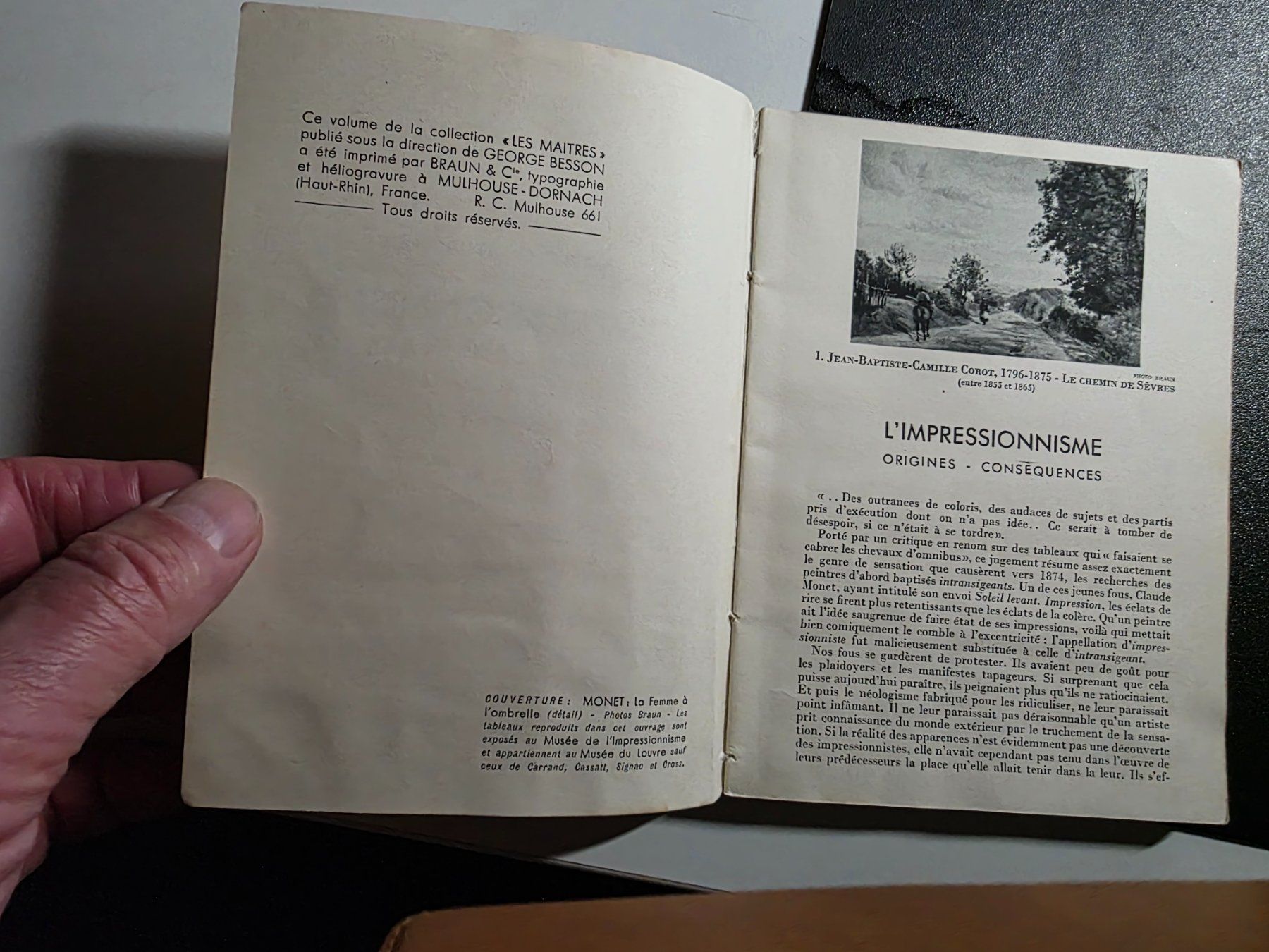 Libri: L'Impressionnisme - antikes Buch - Origines Conséquences – Usato da Walterswil BE venduto da Lonitti 2