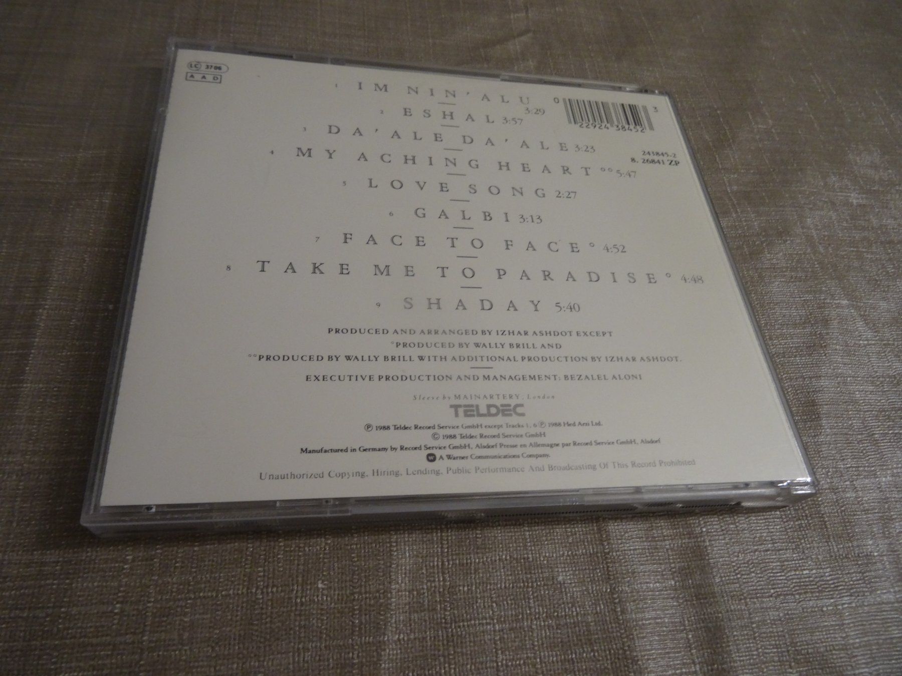 CD: Ofra Haza - Shaday - Oriental Pop-Mix CD – Usato da Olten venduto da Disc-Ausverkauf 2