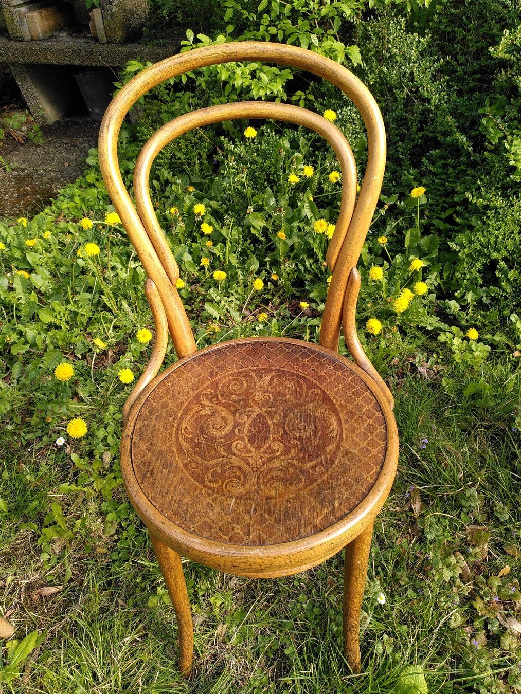 Sedie: 4 belles chaises de bistrot vintage – Usato da Biel/Bienne venduto da C.Bezzola 4