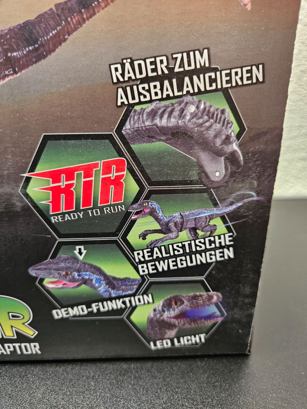 Modellismo RC: Neu - Amewi Junior - RC Dinosaurier braun – Nuovo e nell'imballaggio originale da Dagmersellen venduto da Jarsetz_Restposten 1