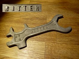 Ritter Schraubenschlüssel antik Multi Tool 17cm