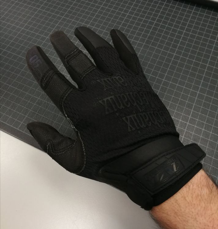 Mechanix Wear M-Pact Covert Handschuhe – Schwarz, XXL, Mit TPR-Schutz, 0,5 Mm Dünn