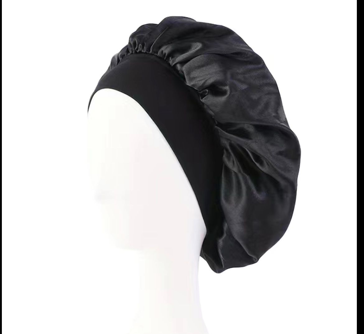 Haarschmuck: Elastisches Haarband aus Satin in schwarz – Neu und originalverpackt aus Oberegg von Alepokemon 1