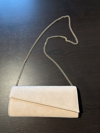 Elegante Clutch von Anna Field, rosa, mit Kette, top Zustand