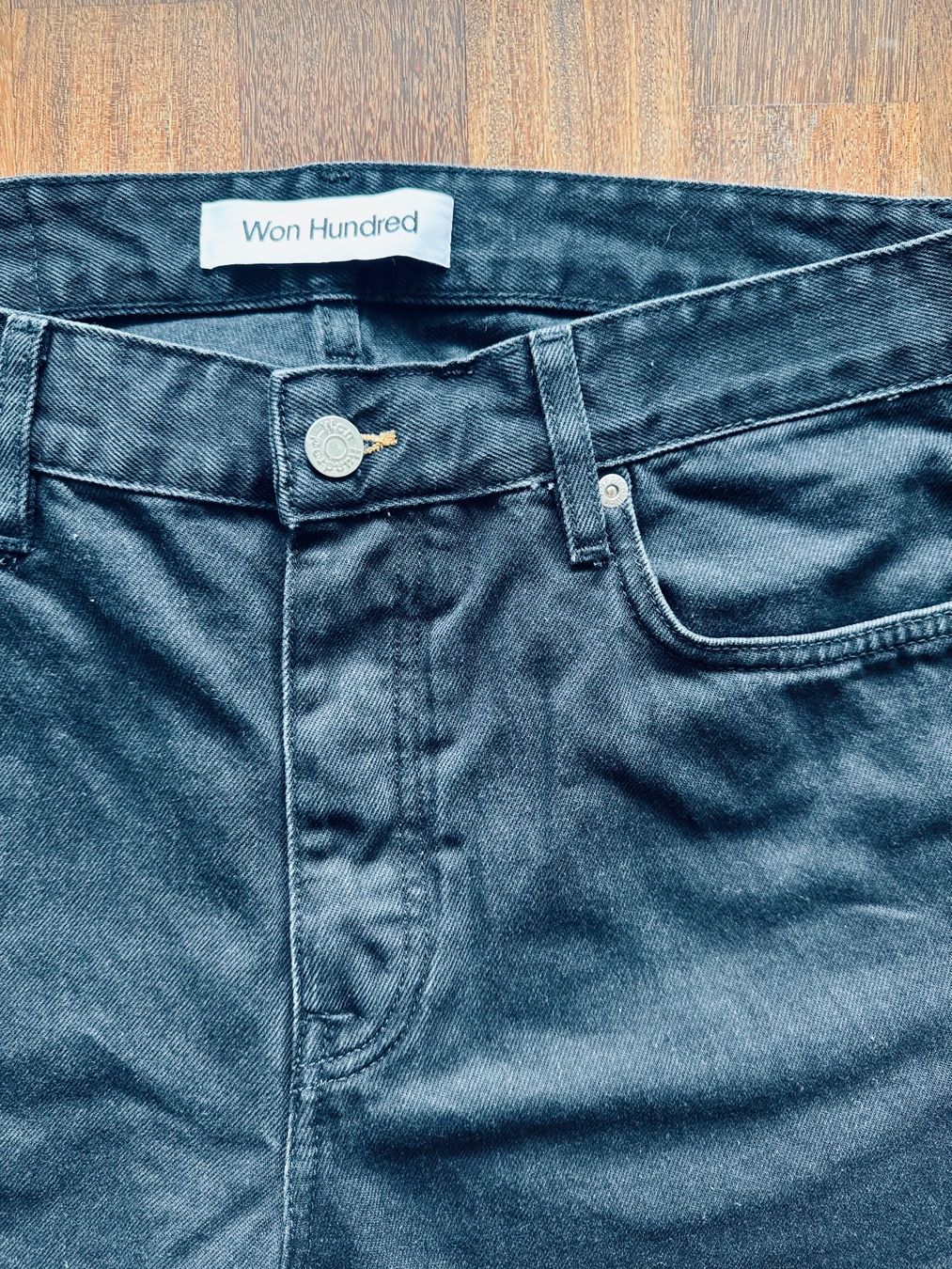 Jeans: WON HUNDRED Jeans Ben Schwarz Grösse 32/32 – Neuf (Voir description) à Ennetbaden par DanielCPH 2