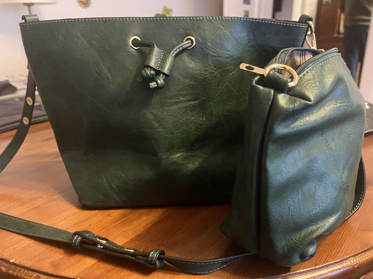 Taschen für Damen: Handtasche grün – Neu (gemäss Beschreibung) aus Lenzburg von Shru5 1