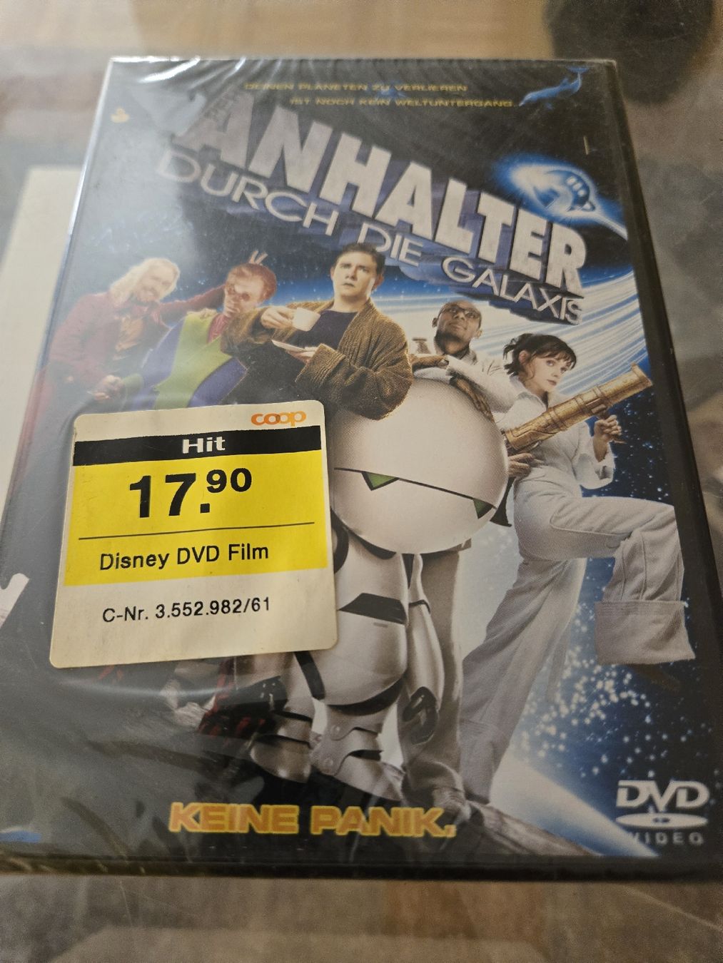 Tutti i DVDs: Per Anhalter Durch die Galaxis DVD Neu – Nuovo e nell'imballaggio originale da Bussigny venduto da Kfdlt