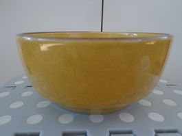 Gelbe Farbige Schüssel