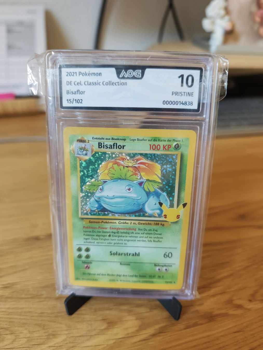 Pokémon Carte collezionabili: Bisaflor Celebrations AOG10 Grading – Nuovo (secondo la descrizione) da Rudolfingen venduto da CardsAndMore