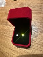 0.5 Carat, selten getragene Ohrstecker