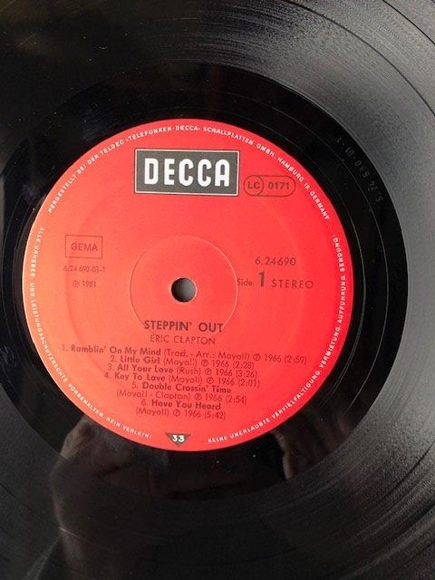 Dischi in vinile: Eric Clapton – Usato da Aarwangen venduto da Jukebox3 6