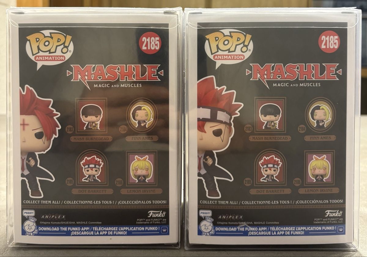 Funko Statuette: Funko Pop! Dot Barrett Chase Bundle Mashle – Nuovo e nell'imballaggio originale da Alpnach Dorf venduto da Walsche 2