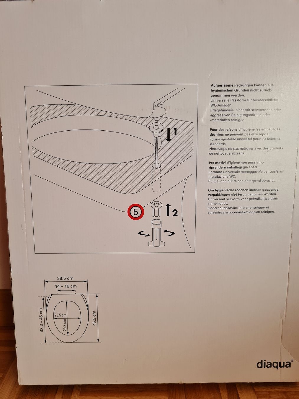 WC: WC-Sitz, neu und Originalverpackt – Nuovo e nell'imballaggio originale da Maur venduto da Tashi010 2
