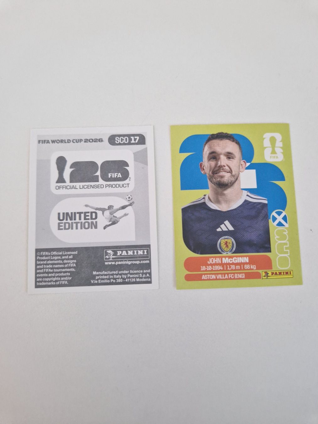 Panini Cartes à collectionner: Panini Sticker SCO17 – Neuf (Voir description) à Stüsslingen par white_angel86