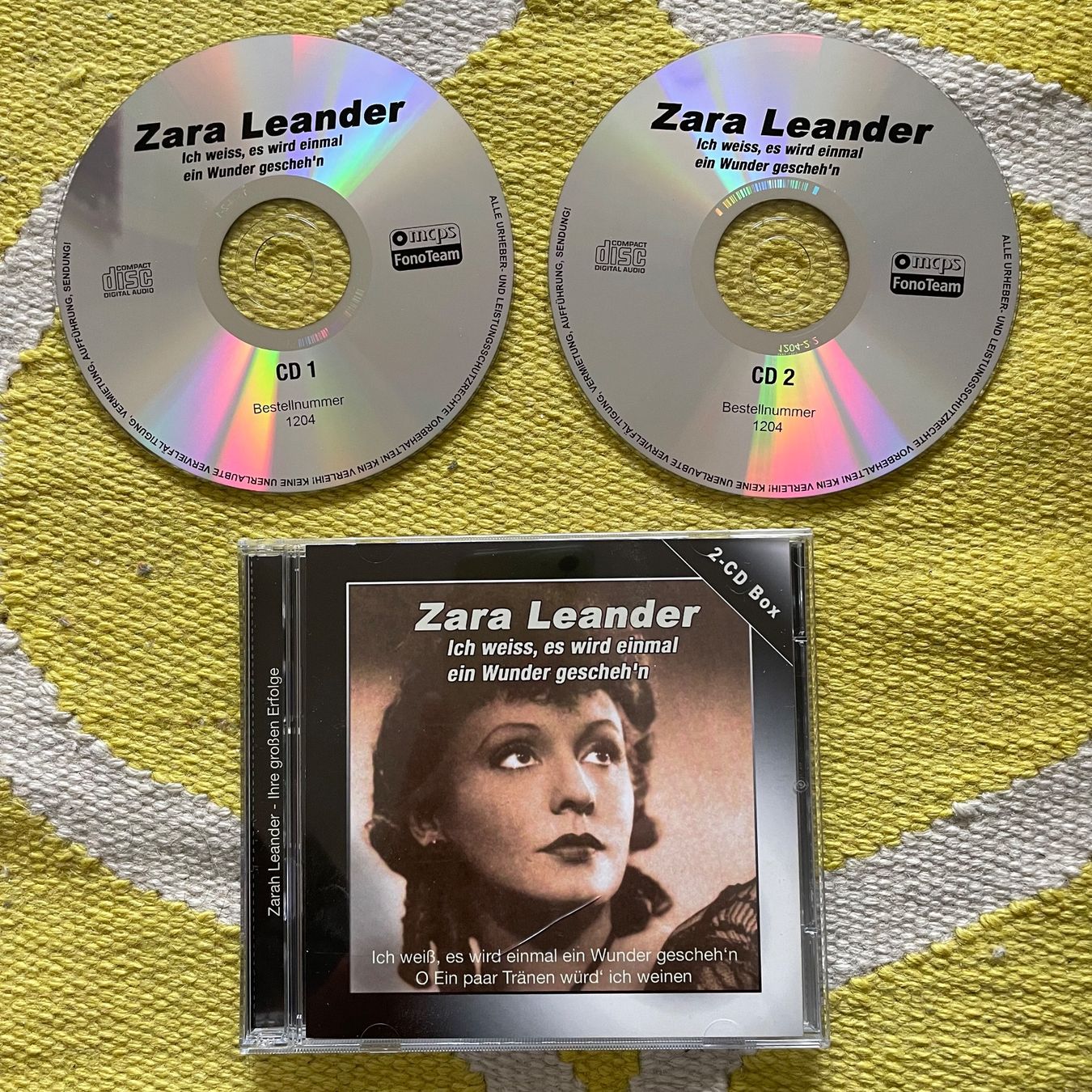 CD: ZARA LEANDER-2CD ICH WEISS, ES WIRD EINMAL EIN WUNDER GESCHE – Usato da Rorschacherberg venduto da CD-Roli