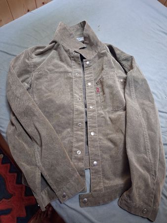 Levi's Engineered Jeans Cordjacke grau Grösse Medium