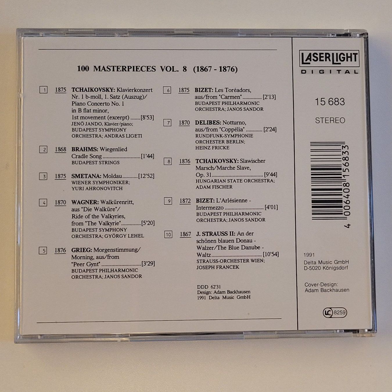 CD: 100 Masterpieces Vol.8 (1867-1876) F7 – Usato da Sessa venduto da fraenklishop 1