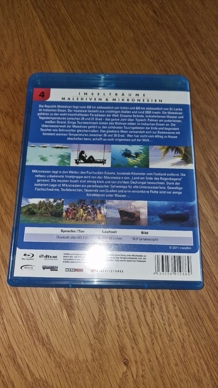 Alle DVDs: Malediven  Mikronesien, Blu-ray: Reise - Ultimate Discovery, – Neu (gemäss Beschreibung) aus Urtenen-Schönbühl von Saints67 1