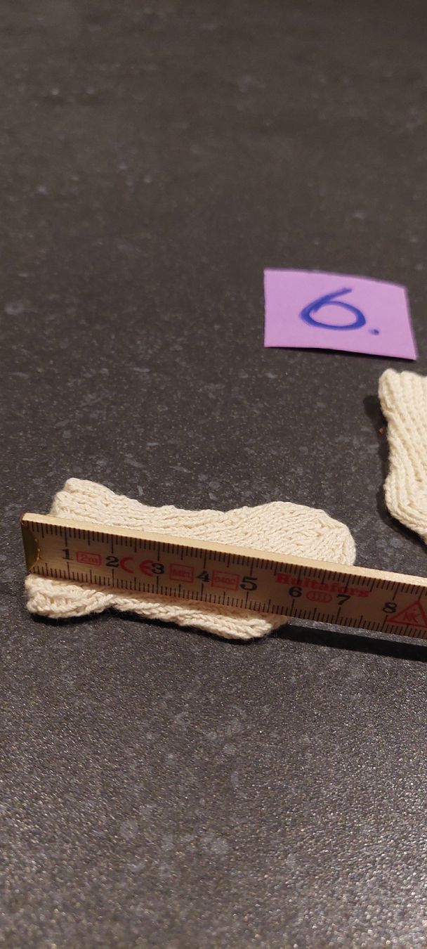 Poupées: 1paar neue gestrickte ungebrauchte Söckli – Neuf (Voir description) à Muri AG par nindo1 3