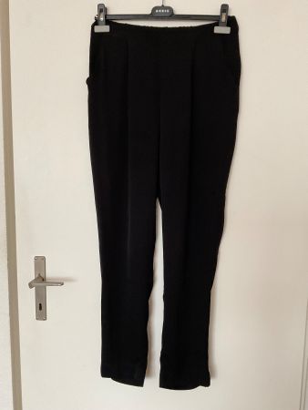 Rosemunde Copenhagen Seiden Hose Gr 36 schwarz, mit Taschen