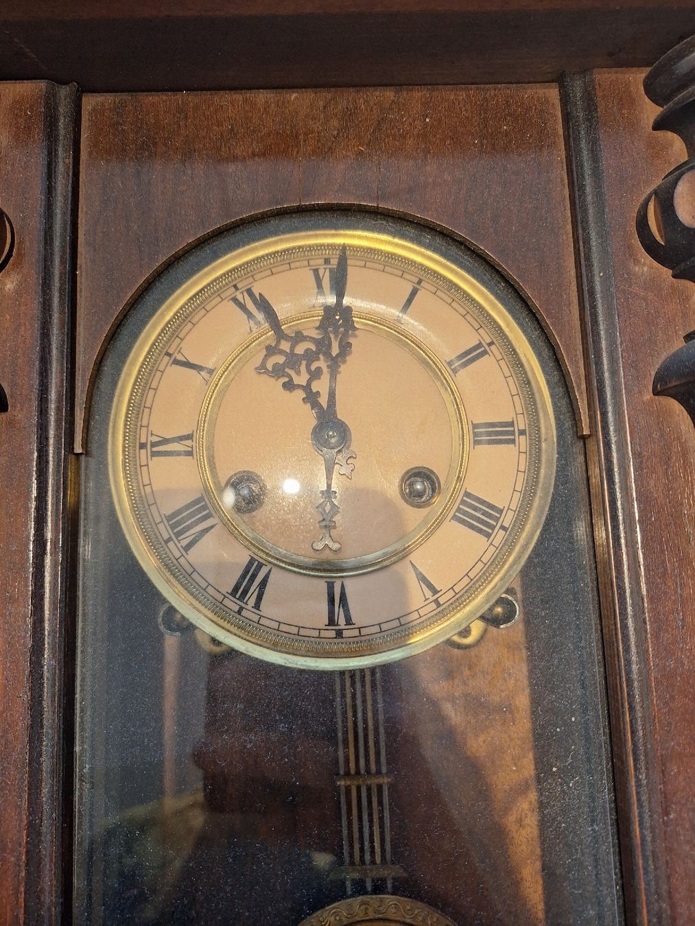 Orologi: Regulator Antike Wanduhr, ca. 1920 – Usato da Ittigen venduto da xXc0n5um3rXx 1