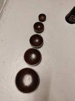 3 Deko Sets - Vase / Schalen / Kerzenstaender