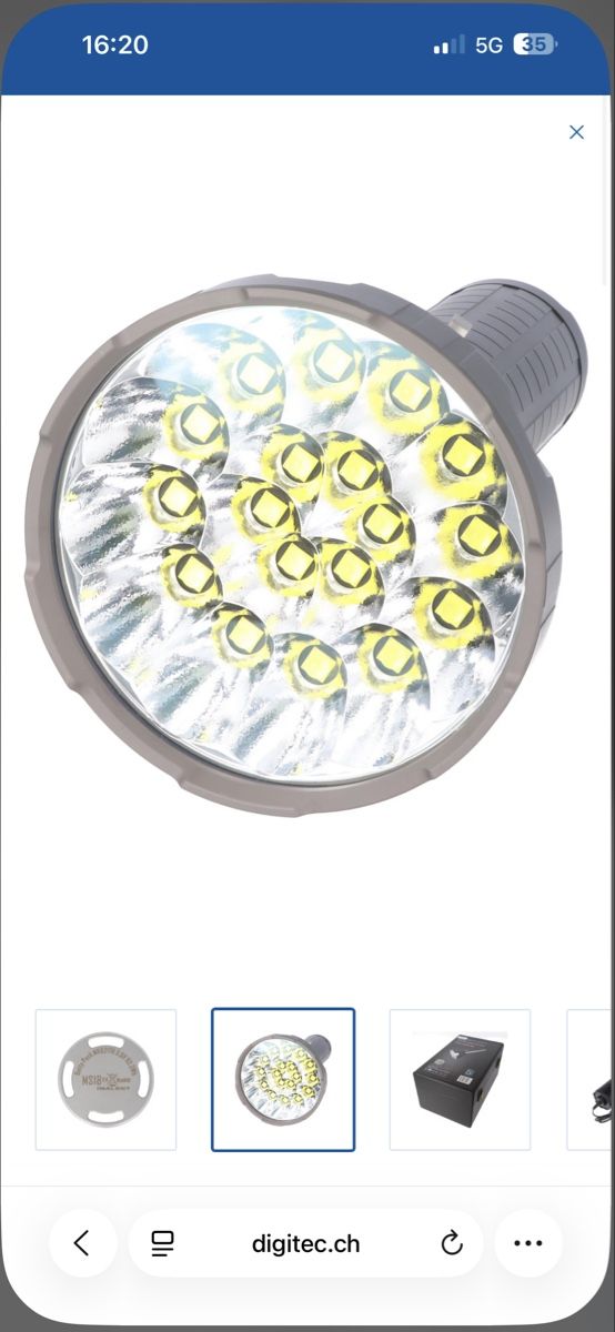 Lampes: Taschenlampe – D'occasion à Mittelhäusern par mammut78 9